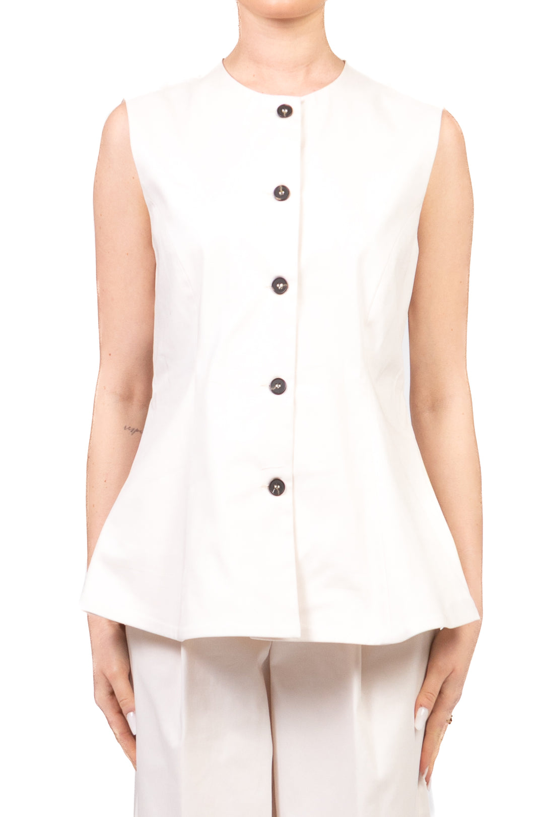 Tensione In - Gilet lungo sfiancato Art. 26D4937