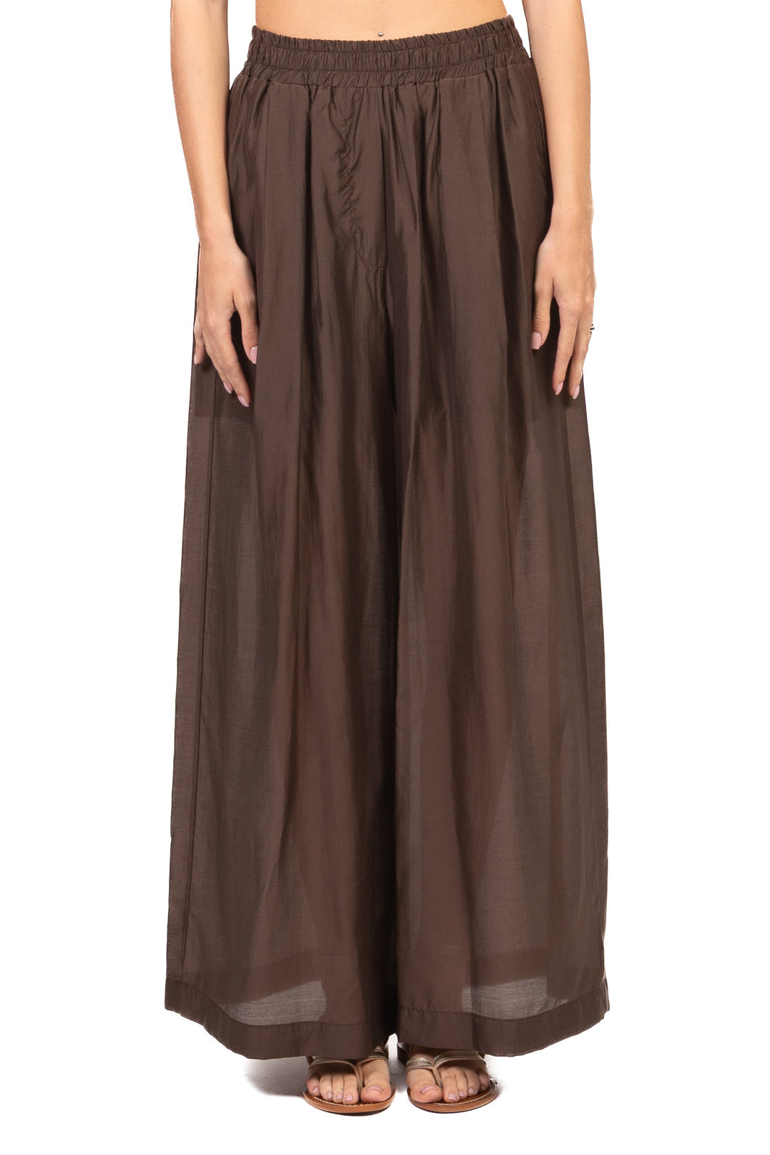 Tensione In - Pantalone mussola palazzo Art. 39252