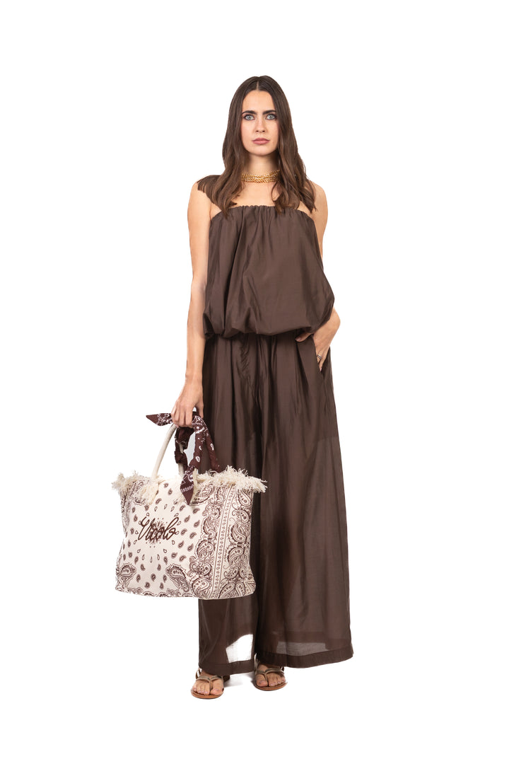 Tensione In - Pantalone mussola palazzo Art. 39252
