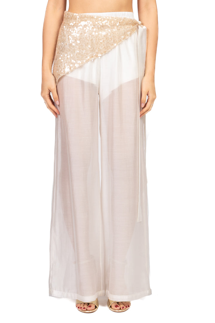 Tensione In - Pantalone con bandana paillettes Art. PE260202
