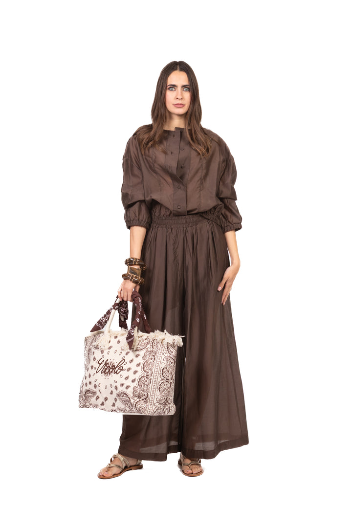 Tensione In - Camicia mussola con elastico Art. 39251