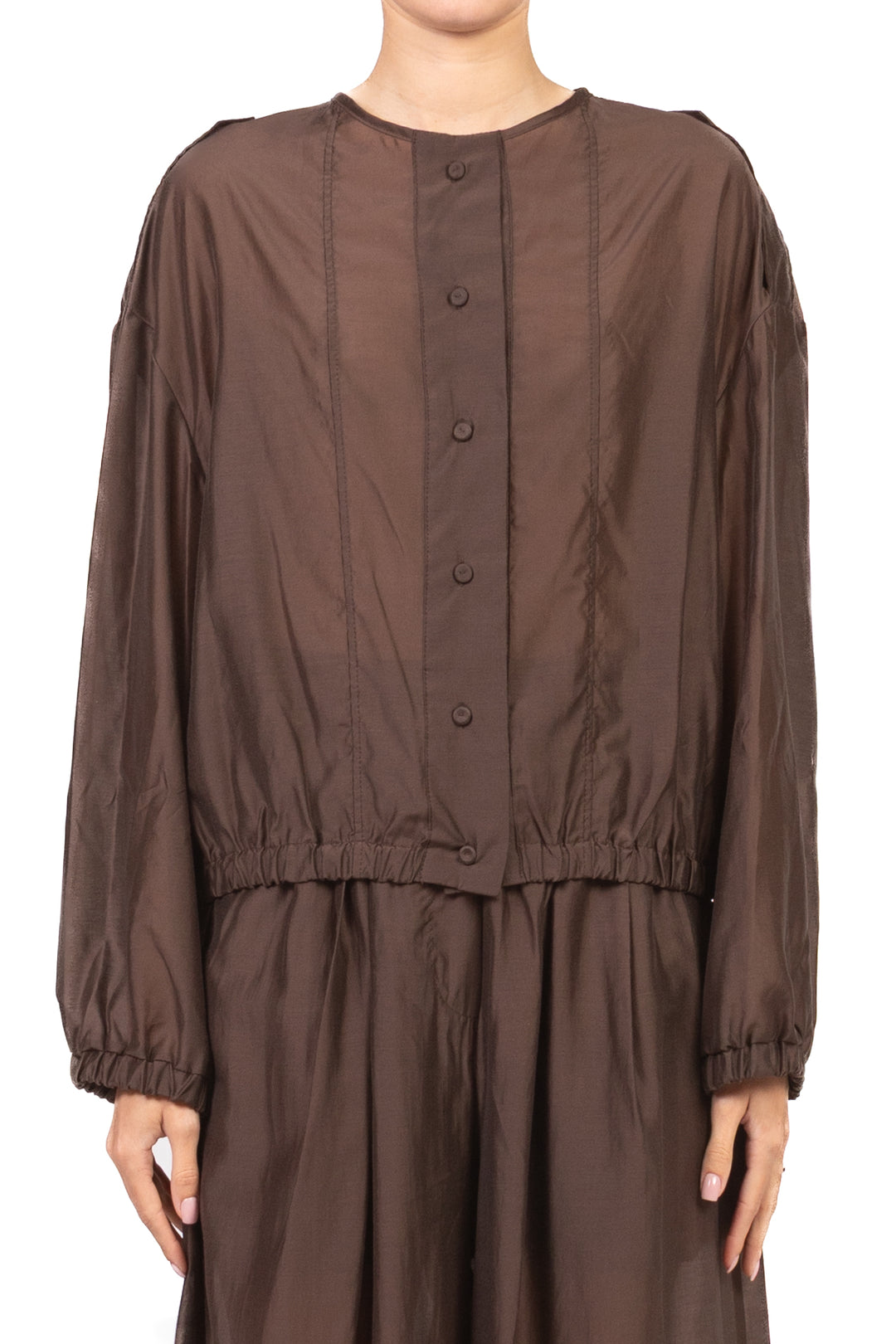 Tensione In - Camicia mussola con elastico Art. 39251