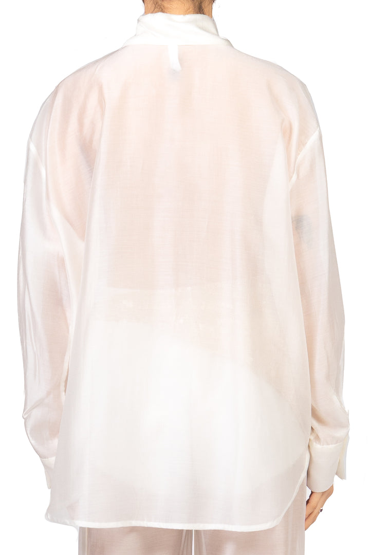 Tensione In - Camicia over con taschino paillettes Art. PE260201