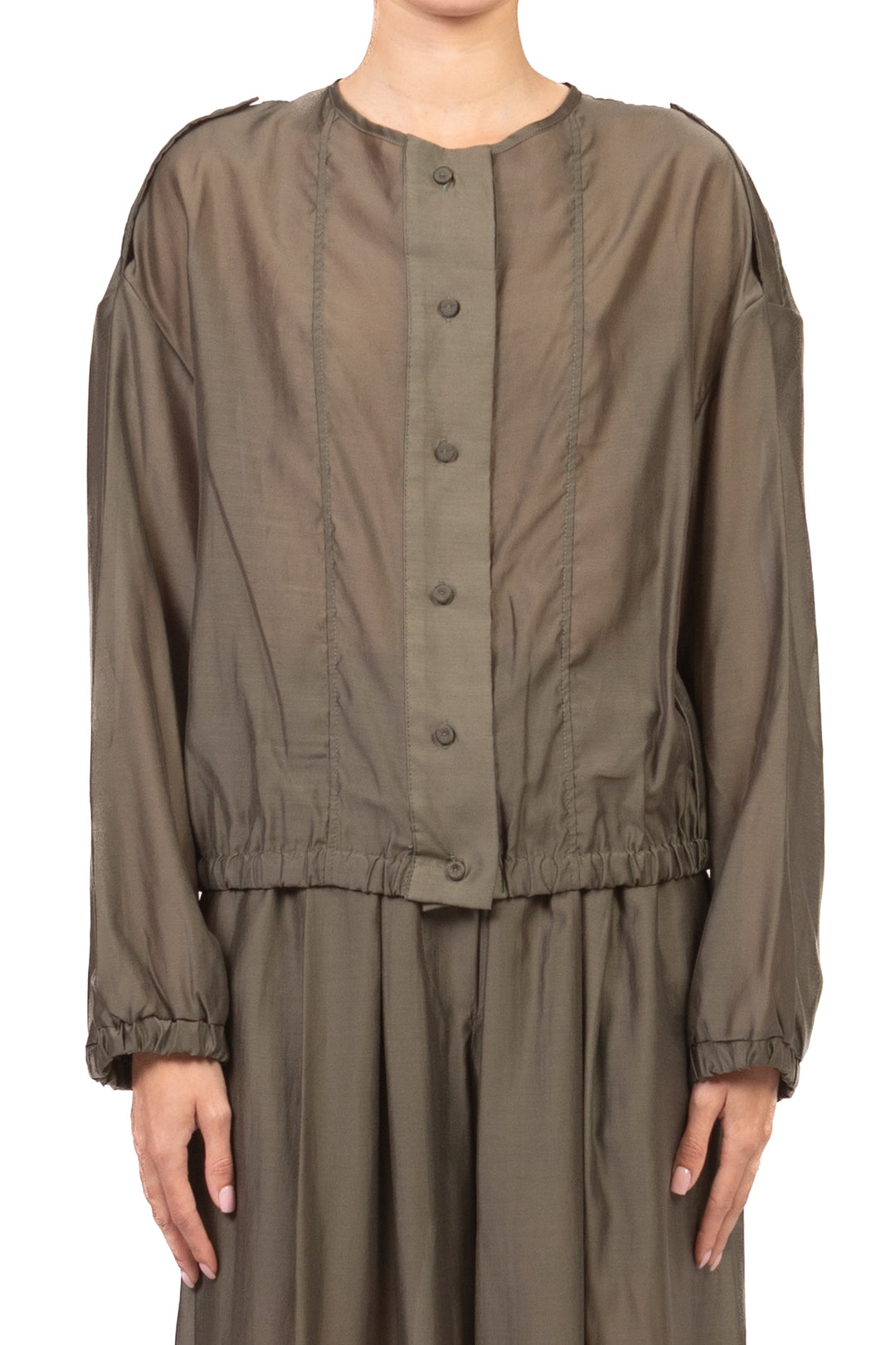 Tensione In - Camicia mussola con elastico Art. 39251