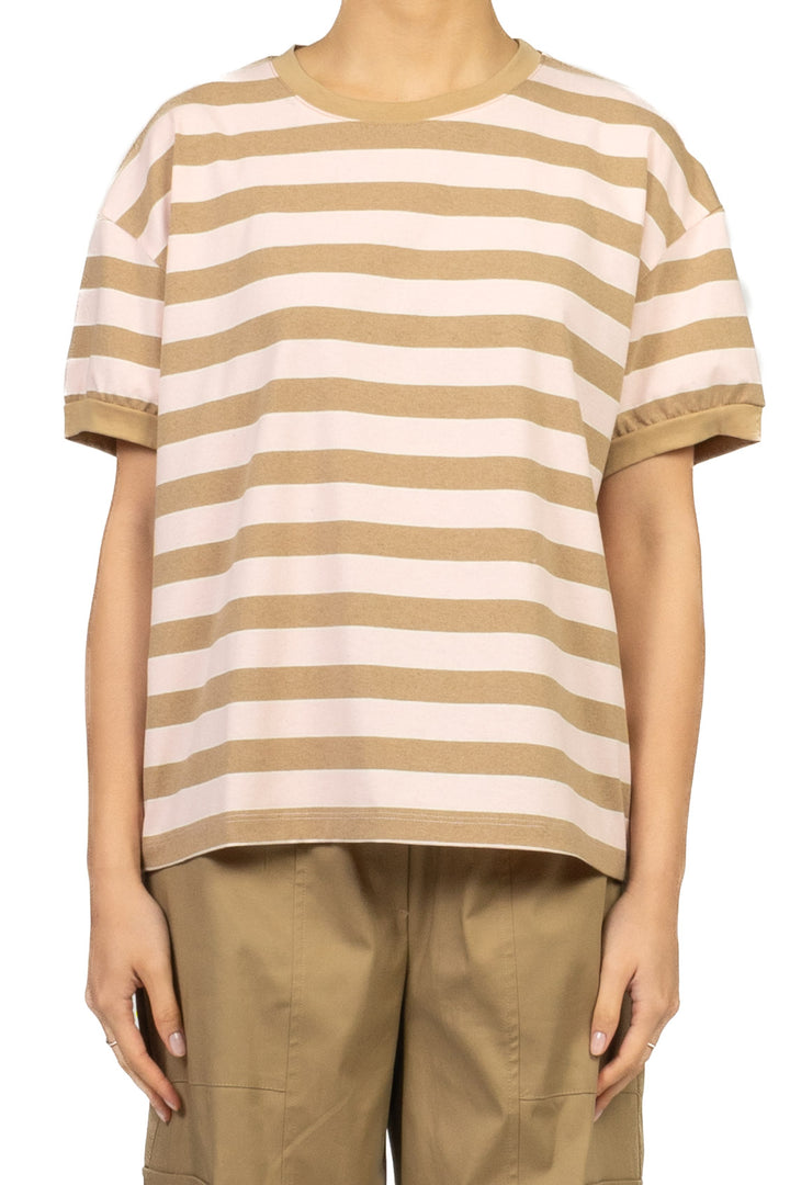 Tensione In - T-Shirt  rigata mezza manica Art. 26M4893
