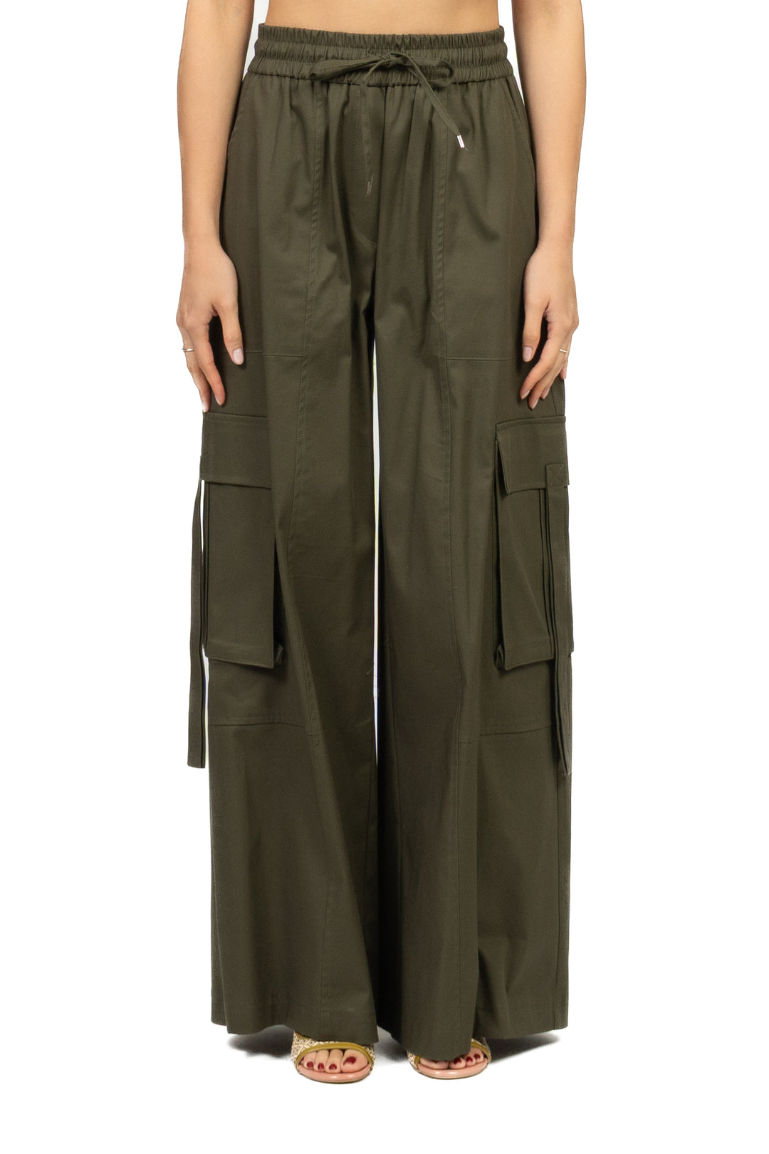 Tensione In - Pantalone cargo con coulisse Art. 26P4807