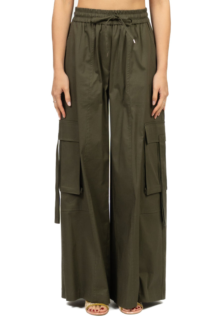 Tensione In - Pantalone cargo con coulisse Art. 26P4807