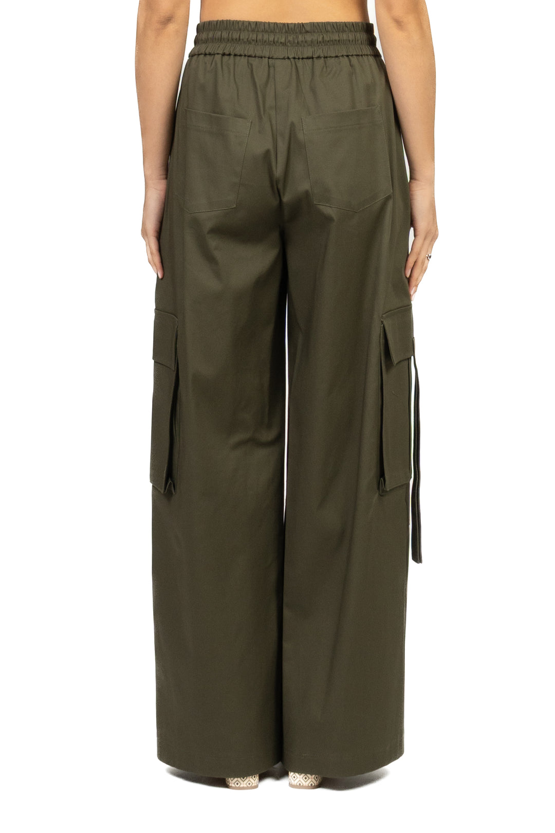 Tensione In - Pantalone cargo con coulisse Art. 26P4807
