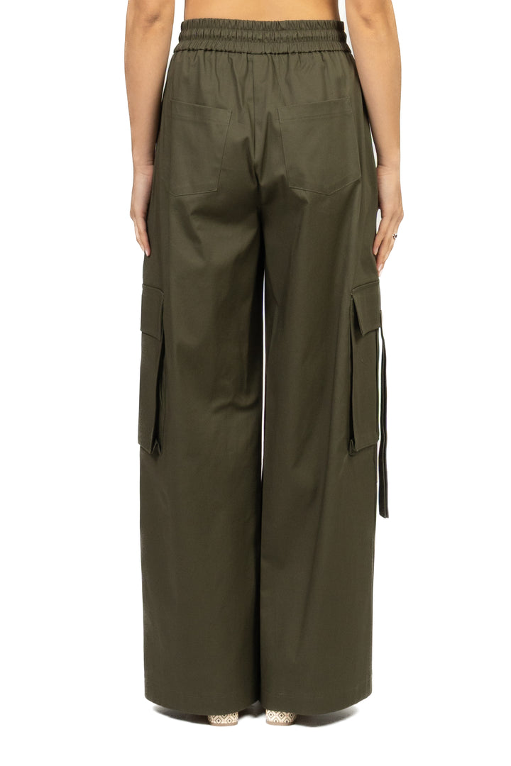 Tensione In - Pantalone cargo con coulisse Art. 26P4807
