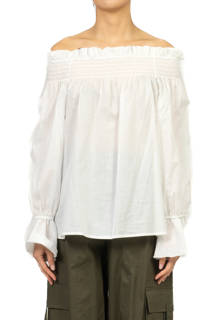 Vicolo - Blusa scollo shiffer Art. TAB2174