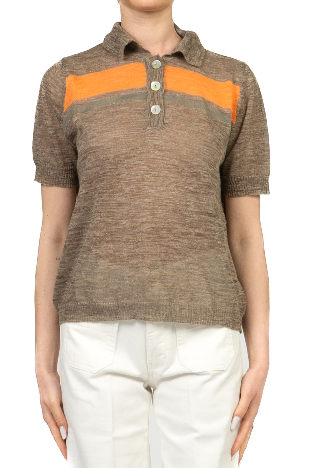 Vicolo - Maglia polo garzata  Art. 4AB4022