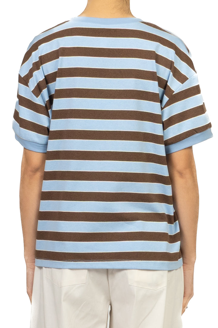 Tensione In - T-Shirt  rigata mezza manica Art. 26M4893