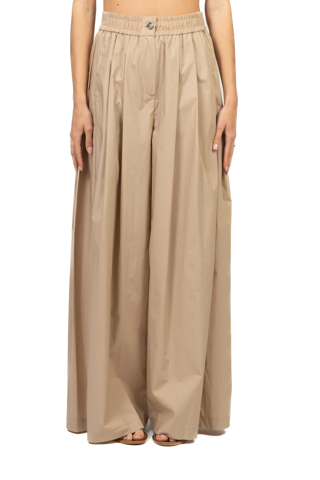 Vicolo - Pantalone palazzo con elastico Art. TAB1888