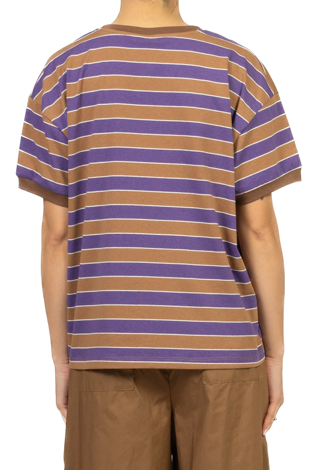 Tensione In - T-Shirt  rigata mezza manica Art. 26M4893