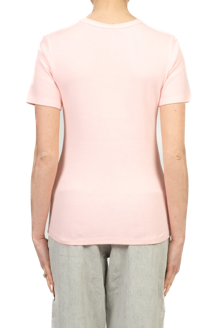Tensione In - T-shirt serafino a costine Art. 21006