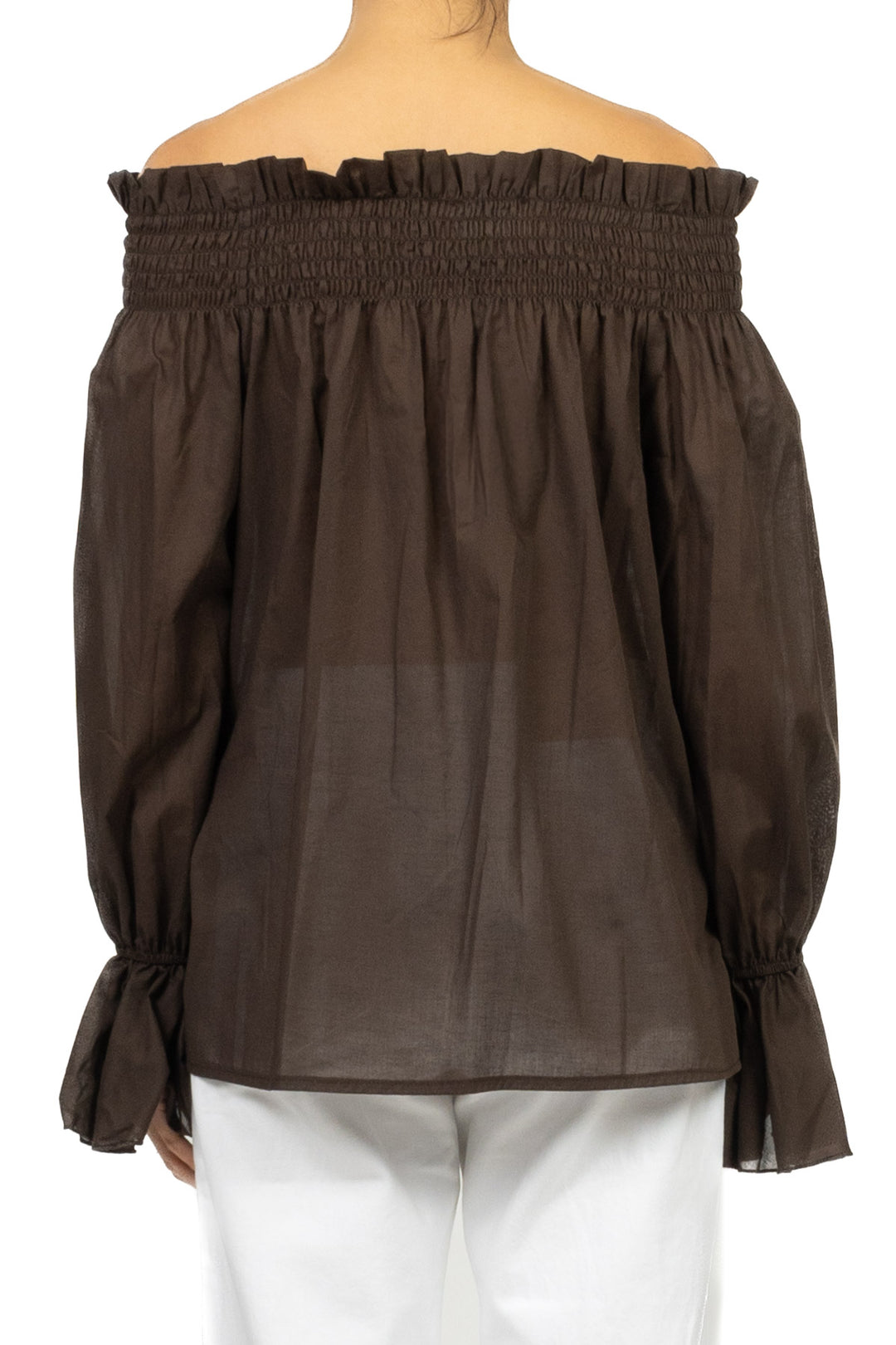 Vicolo - Blusa scollo shiffer Art. TAB2174