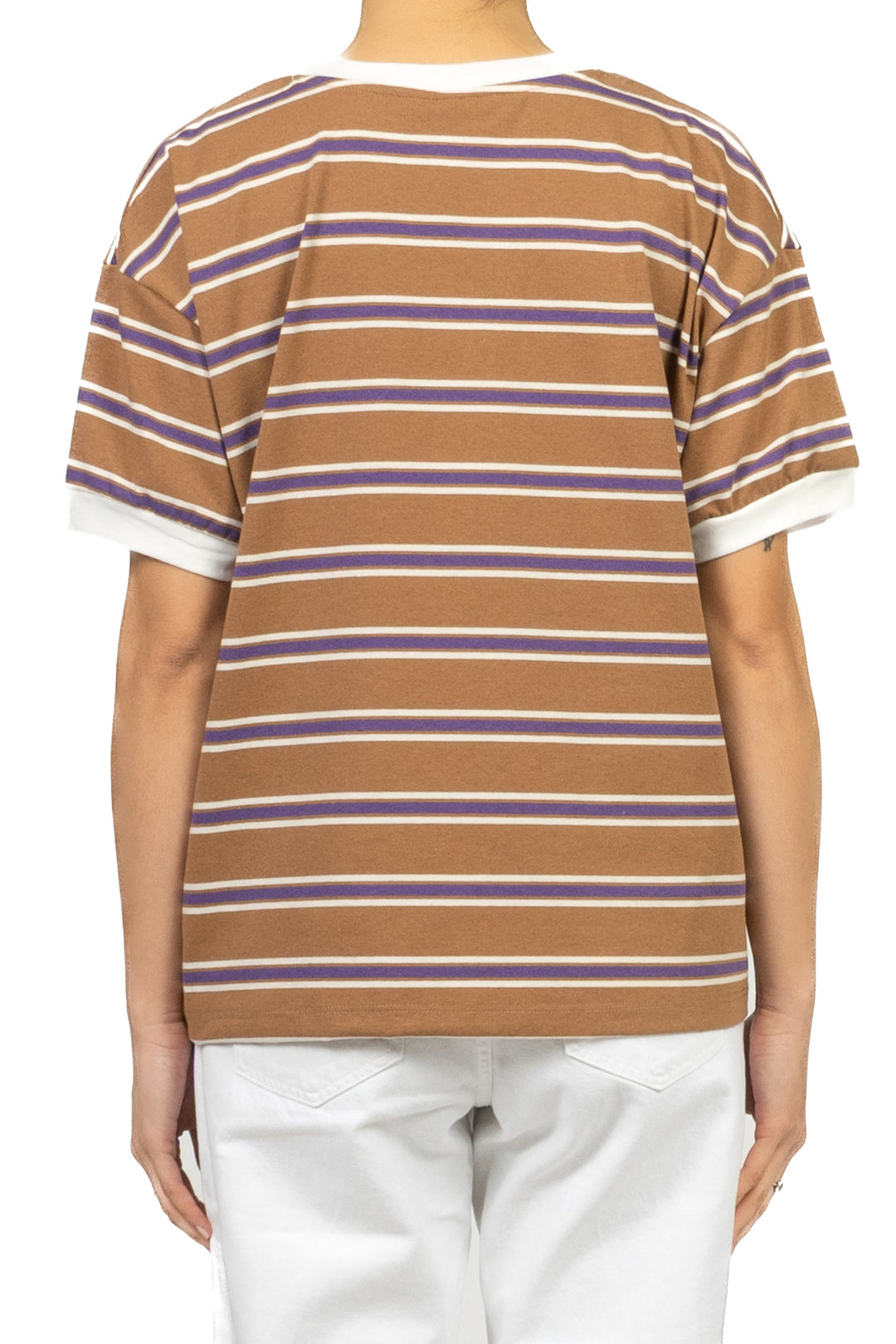 Tensione In - T-Shirt  rigata mezza manica Art. 26M4893