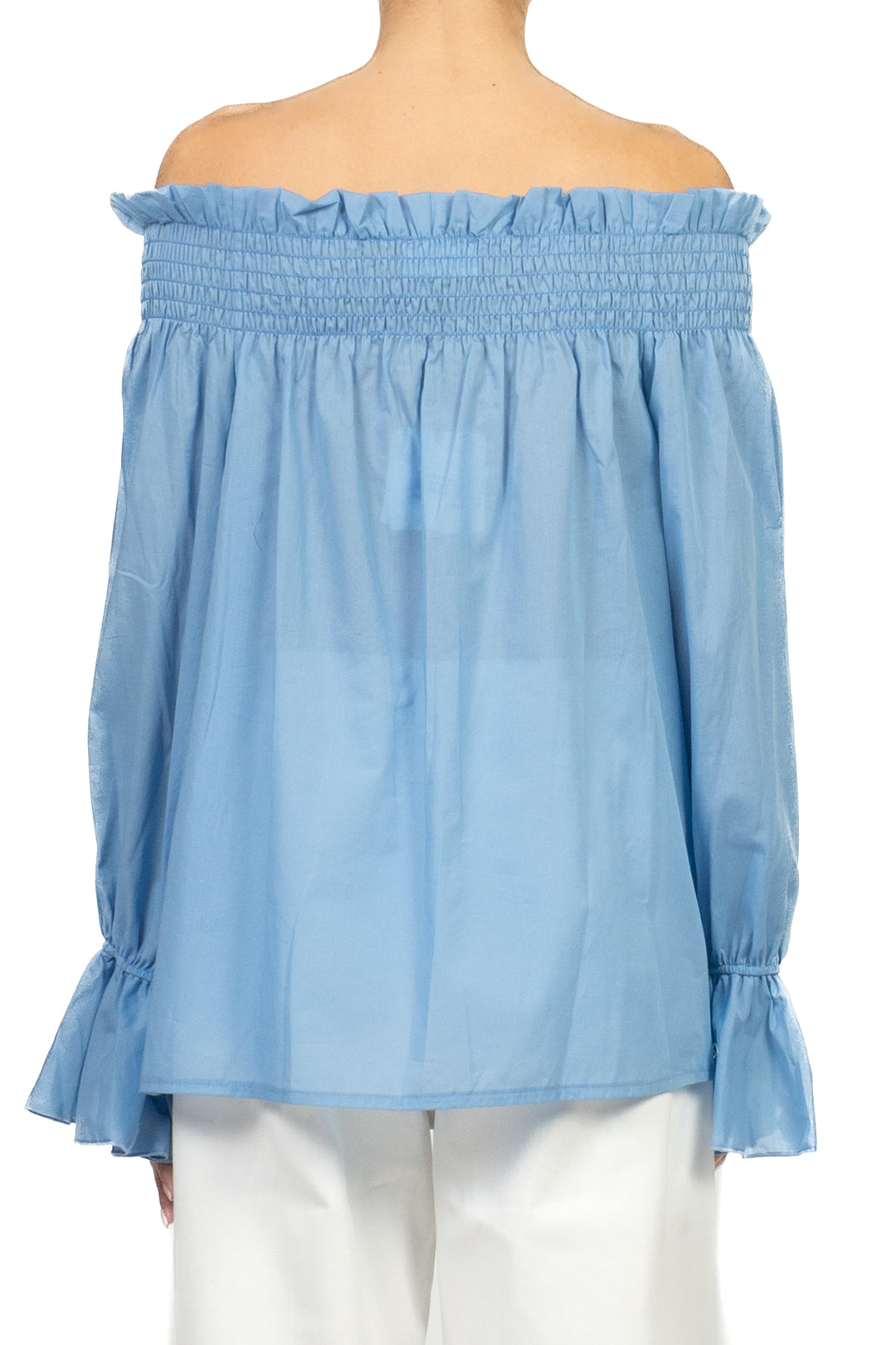 Vicolo - Blusa scollo shiffer Art. TAB2174