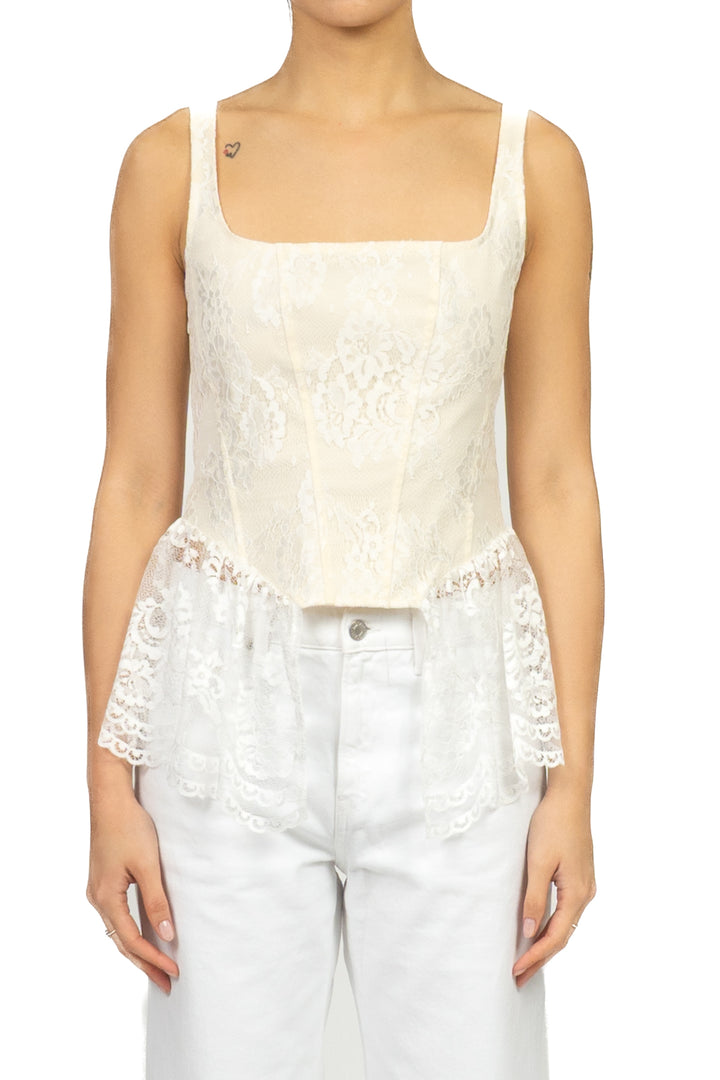 Tensione In - Top corpetto in pizzo Art. PE260176