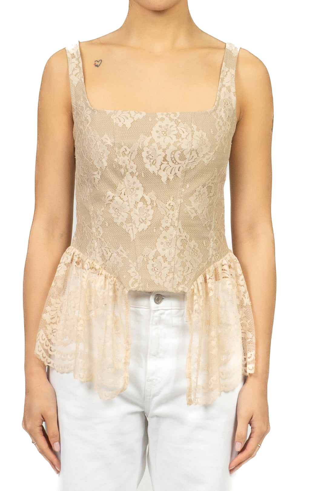 Tensione In - Top corpetto in pizzo Art. PE260176