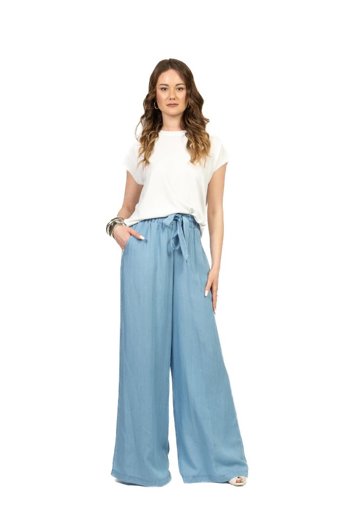 Tensione In - Pantalone in denim con coulisse Art. PE260188