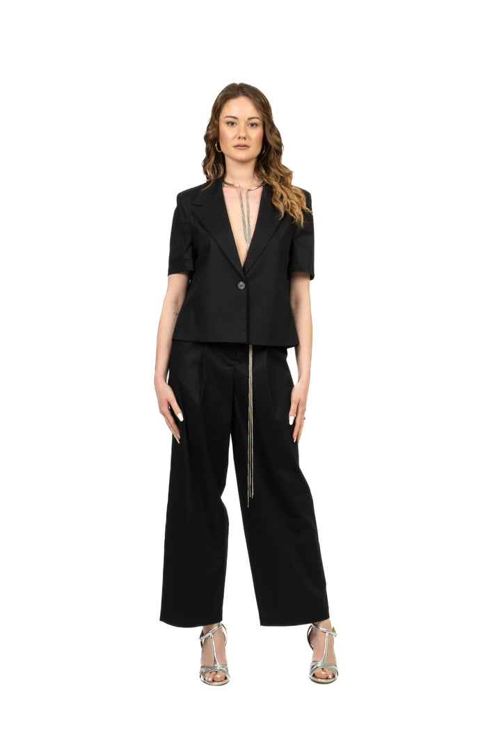Tensione In - Giacca crop mezza manica Art. 26B4792