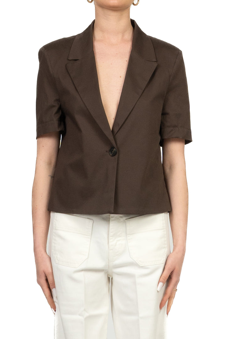 Tensione In - Giacca crop mezza manica Art. 26B4792
