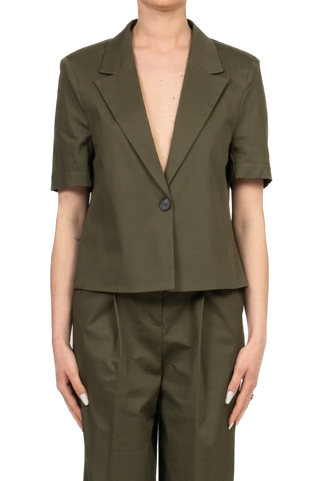 Tensione In - Giacca crop mezza manica Art. 26B4792