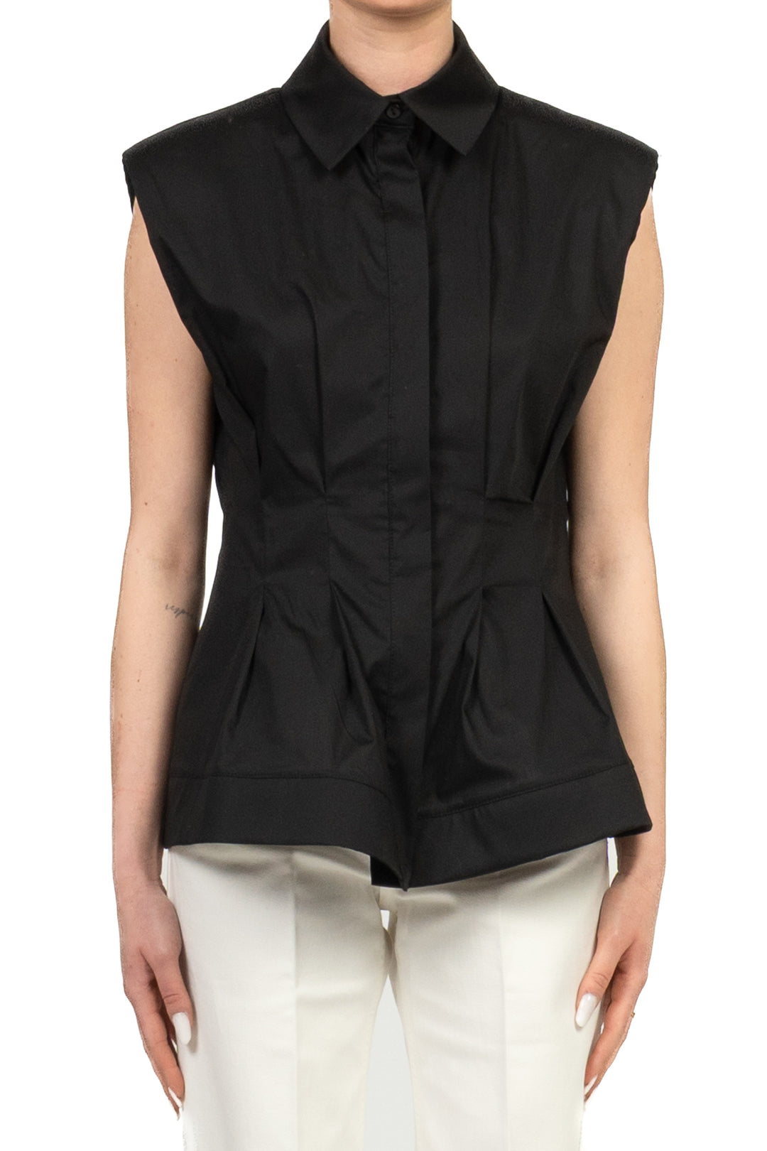 Tensione In - Camicia smanicata sfiancata Art. 26C4559