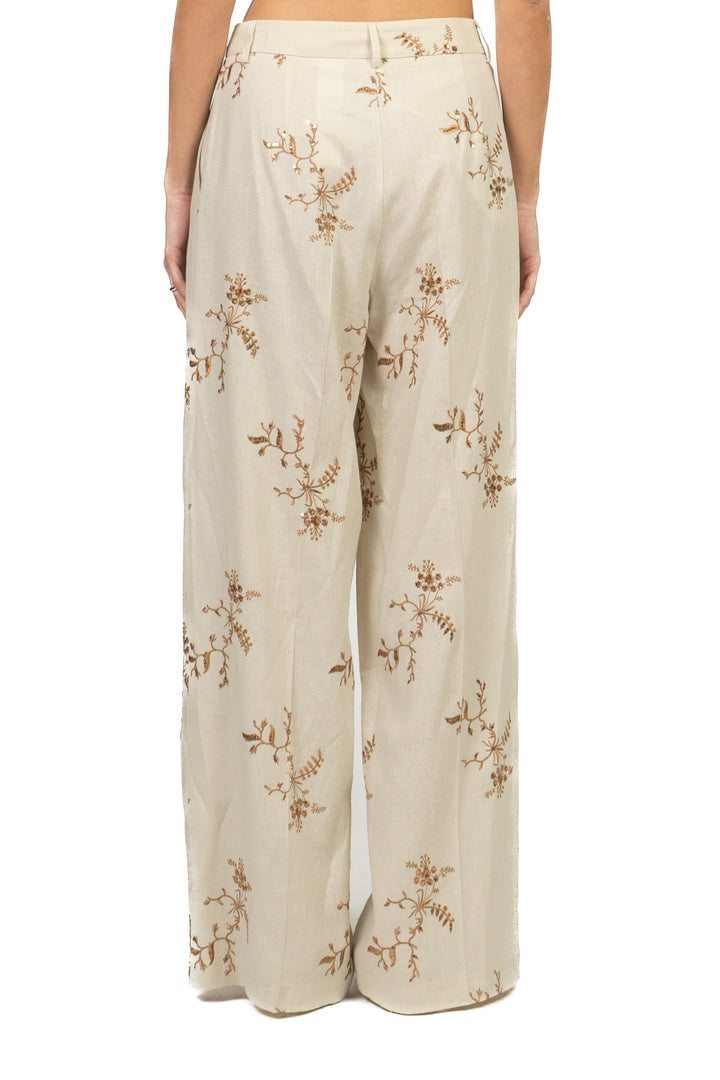 Imperial - Pantalone palazzo ricamato Art. P7H4LRK