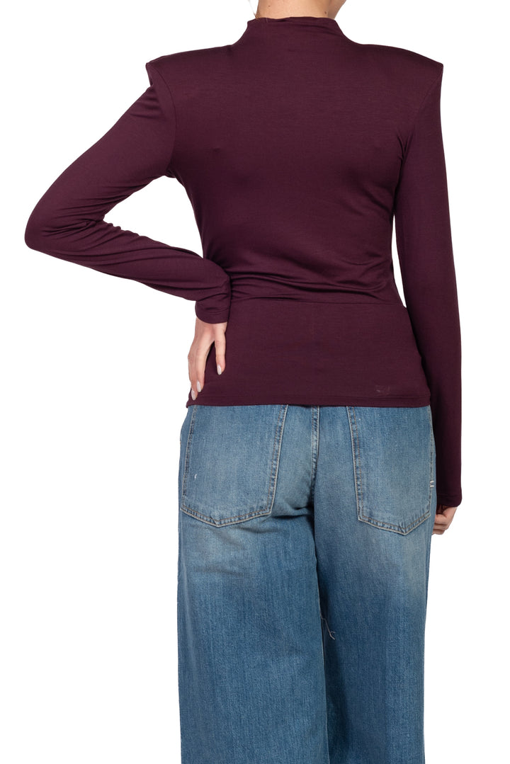 Vicolo - Maglia arricciata con spalline Art. UAC0232