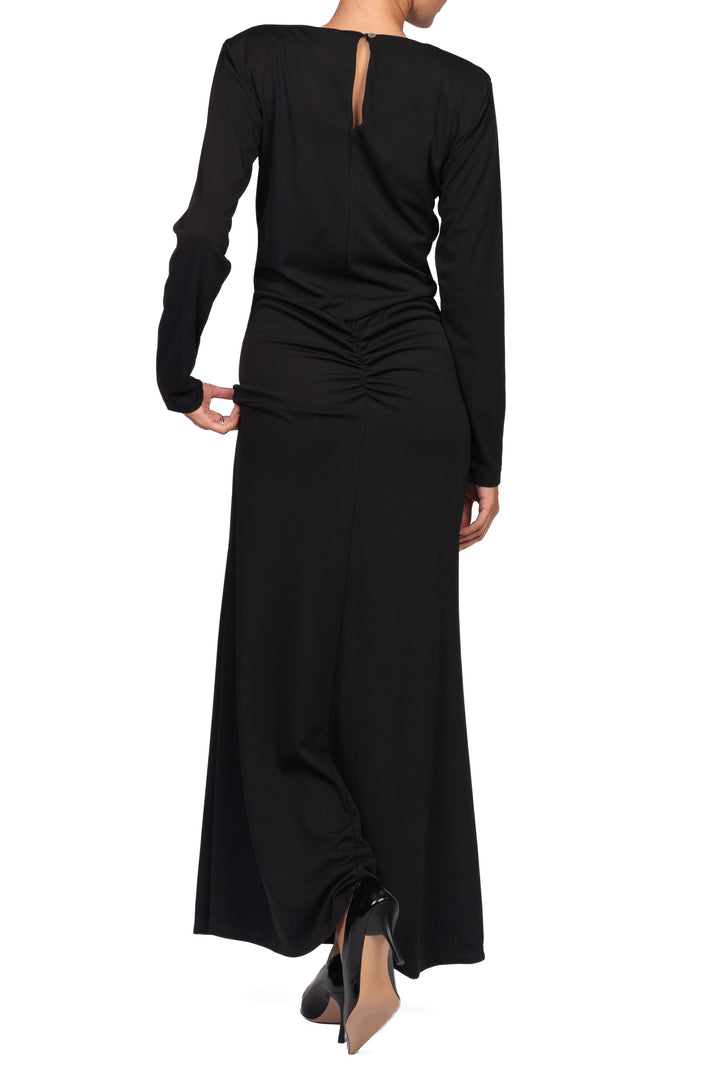 Tensione In - Abito lungo con drappeggio Art. 40721