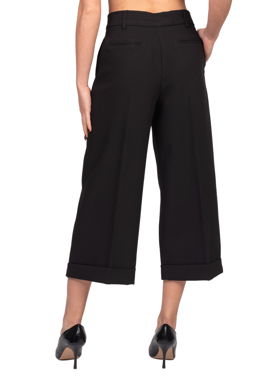 Tensione In - Pantalone crop con risvolto Art. 27P6431