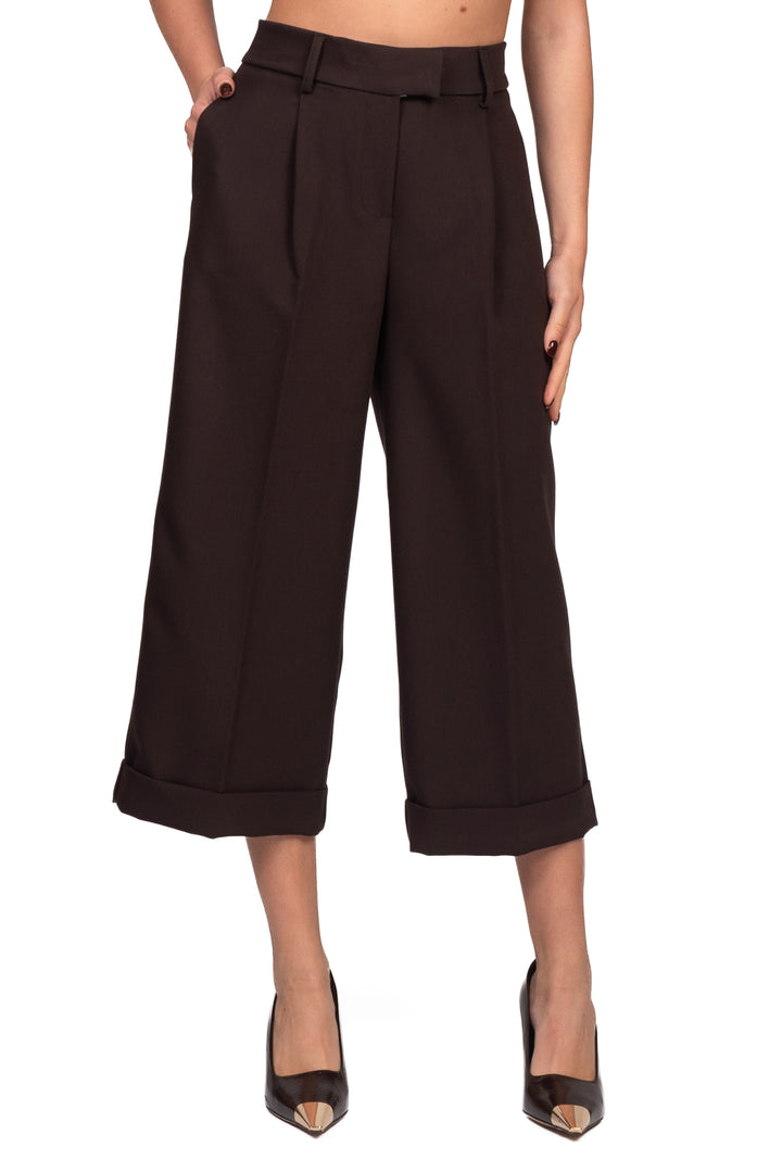 Tensione In - Pantalone crop con risvolto Art. 27P6431
