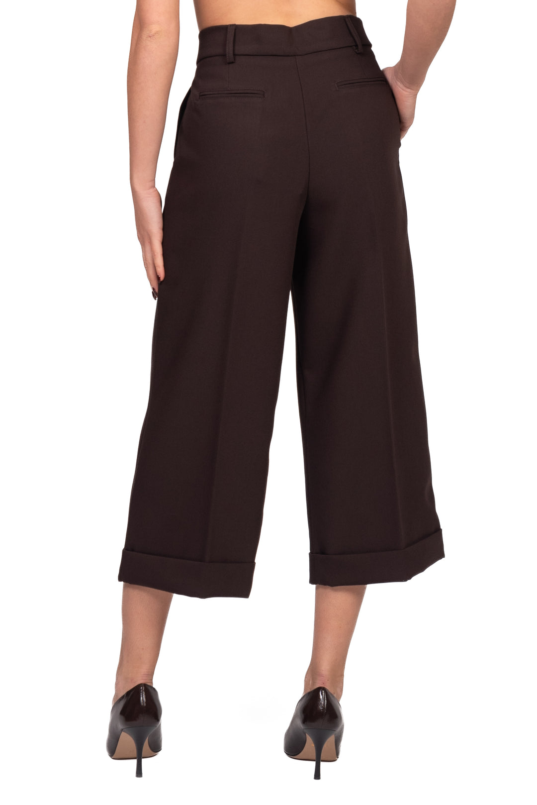 Tensione In - Pantalone crop con risvolto Art. 27P6431