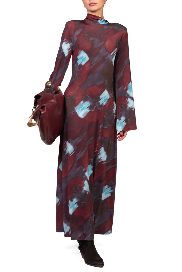 Tensione In - Abito lungo fantasia Art. FW260146