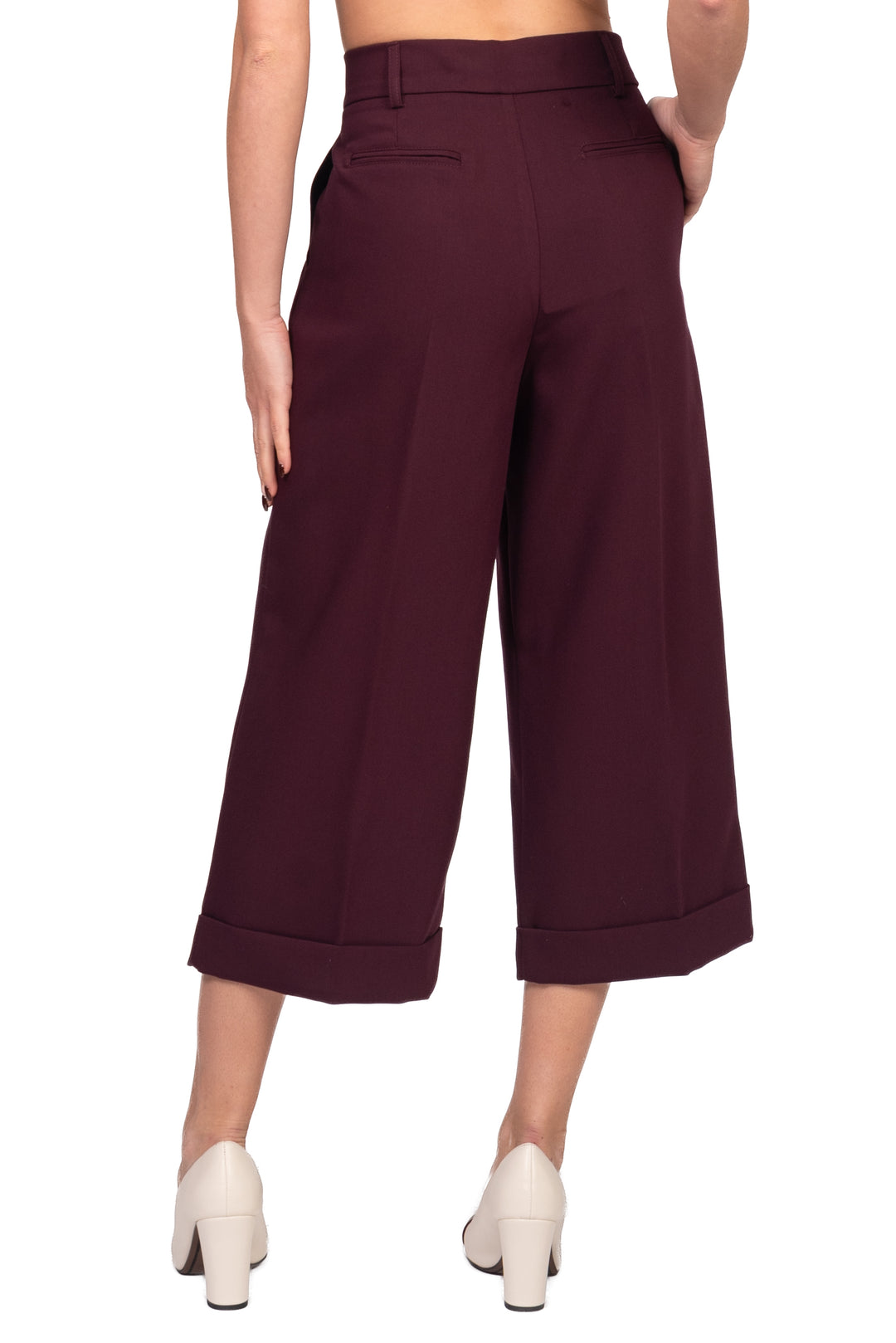 Tensione In - Pantalone crop con risvolto Art. 27P6431