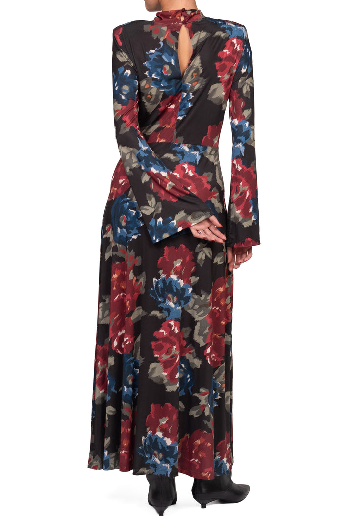 Tensione In - Abito lungo fantasia floreale Art. FW260145