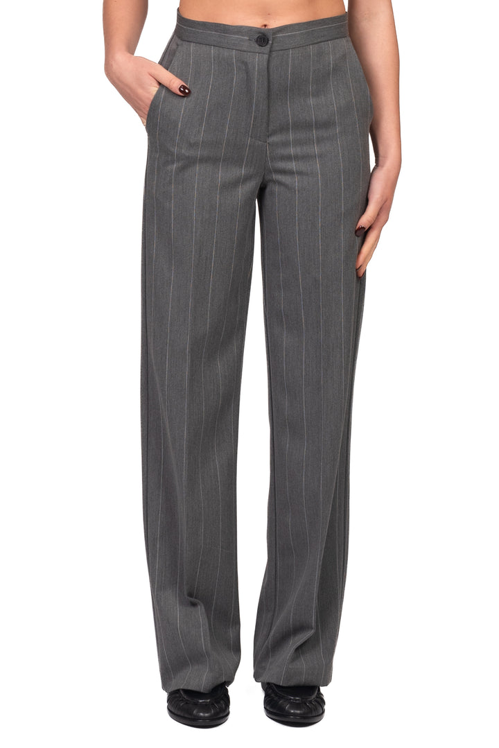 Vicolo - Pantalone gessato gamba dritta Art. TAC1530