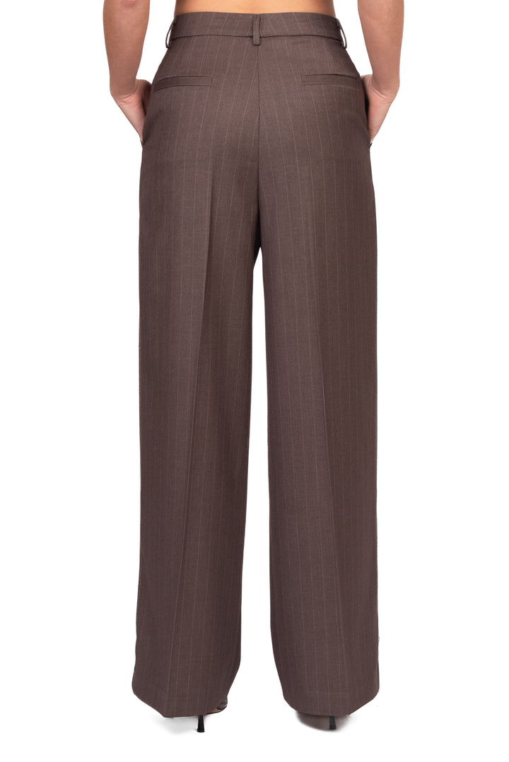 Vicolo - Pantalone palazzo gessato Art. TAC1543