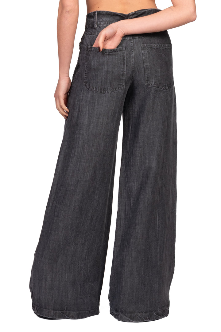 Tensione In - Pantalone denim palazzo Art. FW260112
