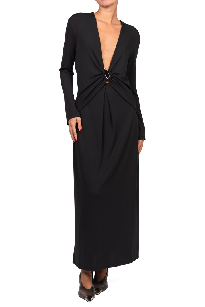 Imperial - Abito cut out con placca Art. AFFOMJZ