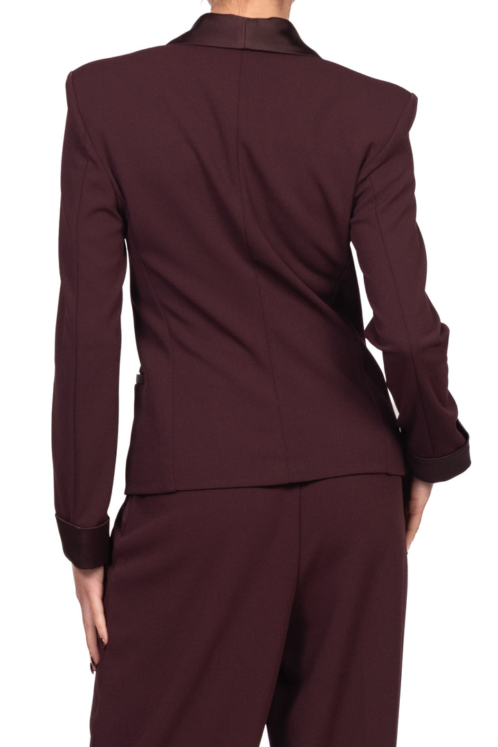 Imperial - Giacca in crepe profili raso Art. JCC9MAW