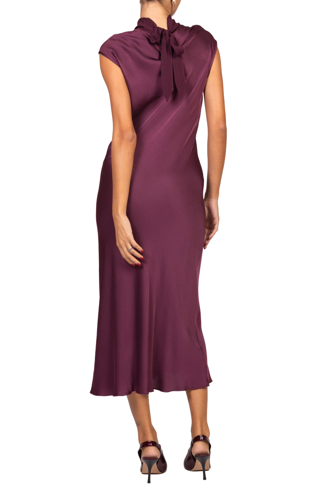 Dixie - Abito in satin con inserto Art. A239B023
