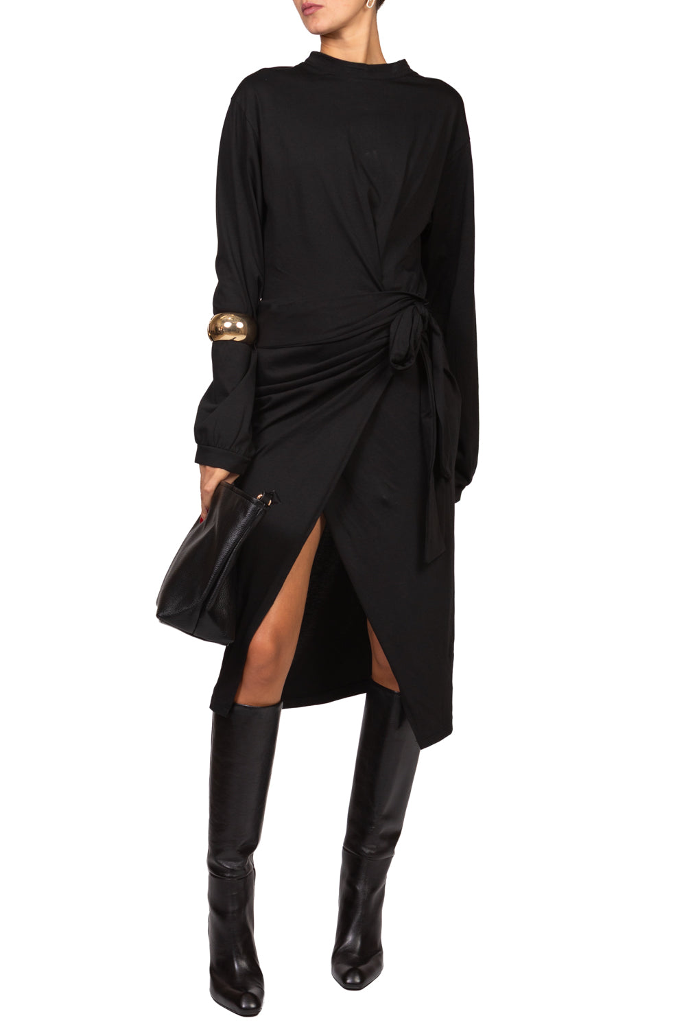 Tensione In - Abito midi con nodo Art. FW260136