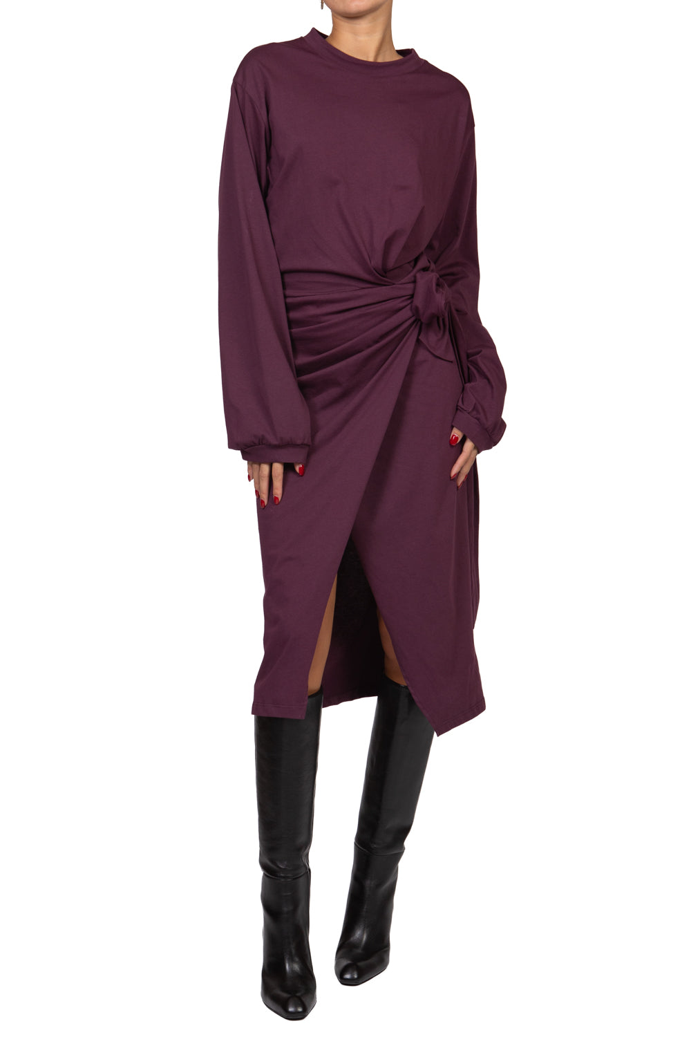 Tensione In - Abito midi con nodo Art. FW260136