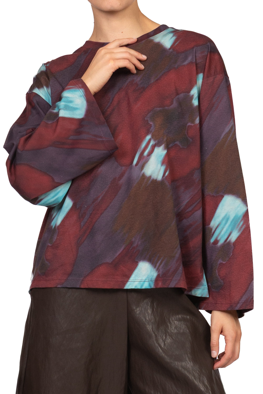 Tensione In - T-shirt fantasia sfumata Art. FW260149
