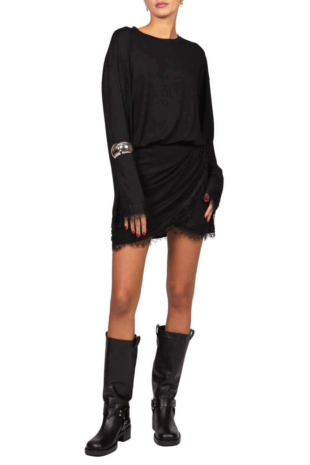 Tensione In - Abito mini con pizzo Art. FW260143