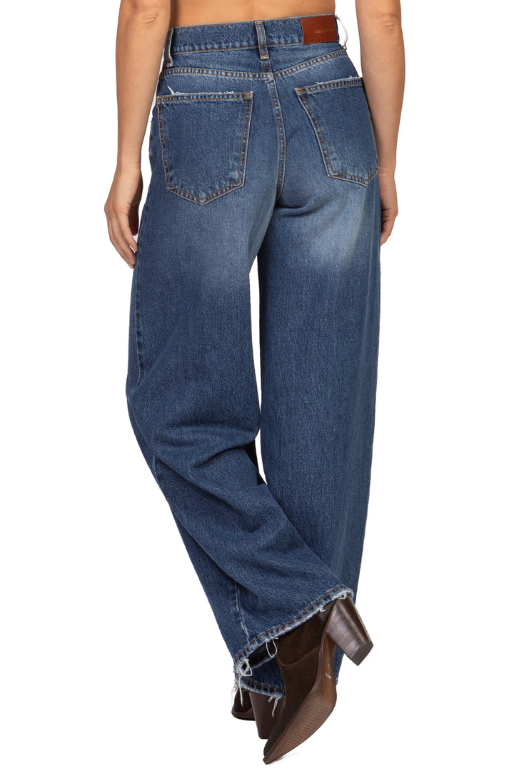 Tensione In - Jeans semi barrel - denim Art. SARALV086