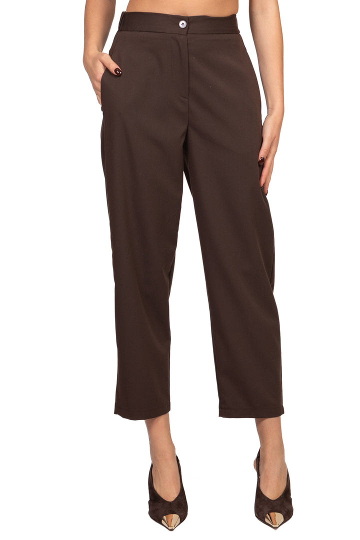 Vicolo - Pantalone carrot con elastico Art. TAC0418